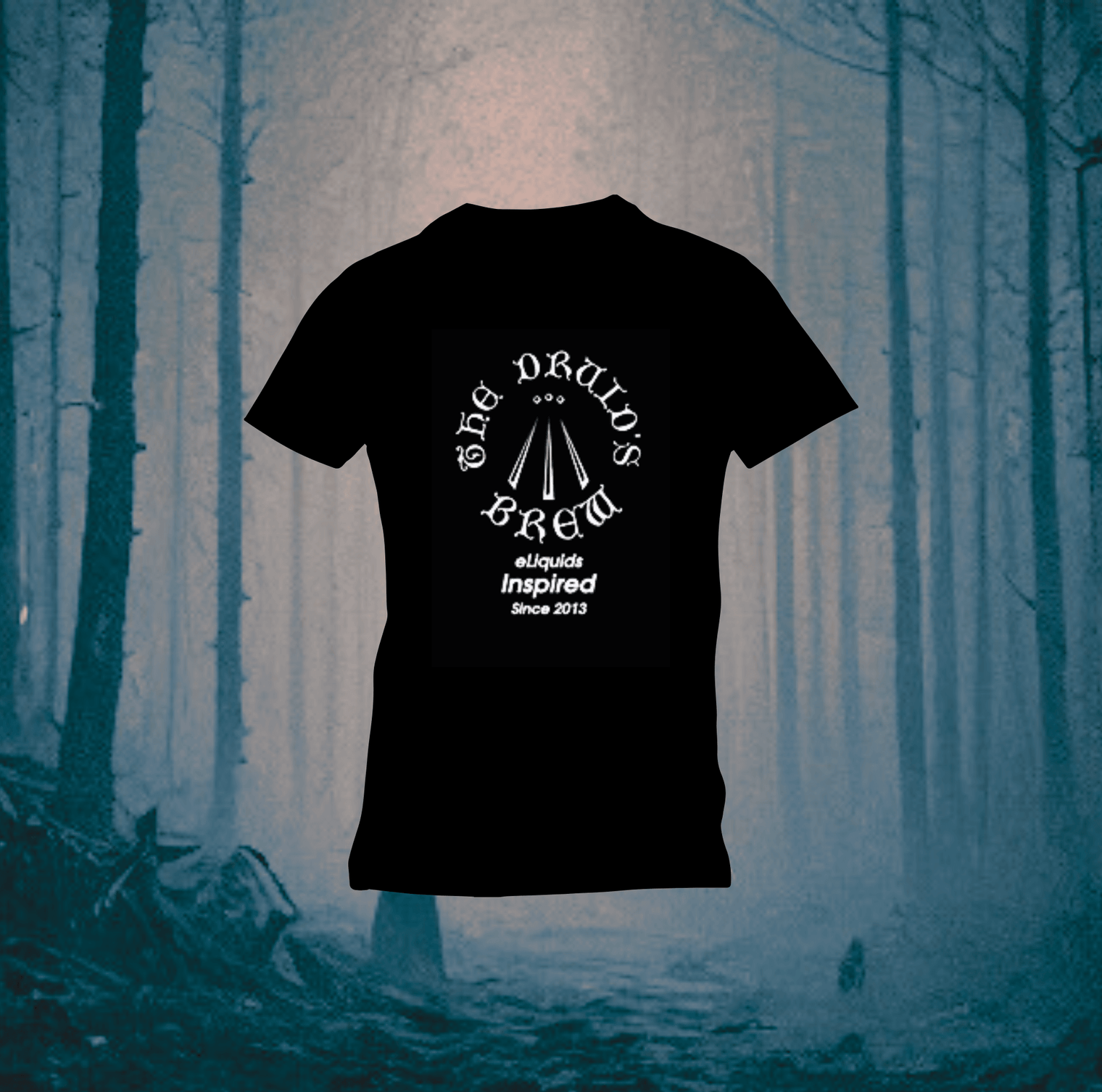 Womens' T-Shirt, Black The Druid's Brew