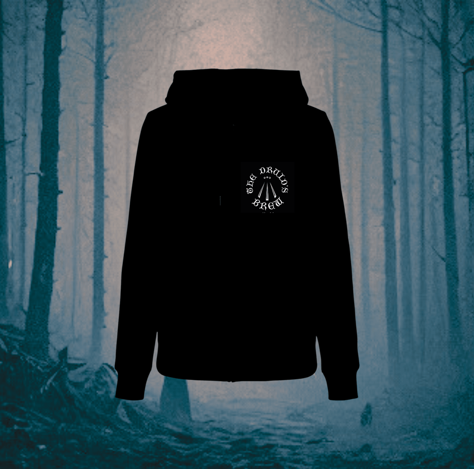 Unisex Hoodie, Black The Druid's Brew