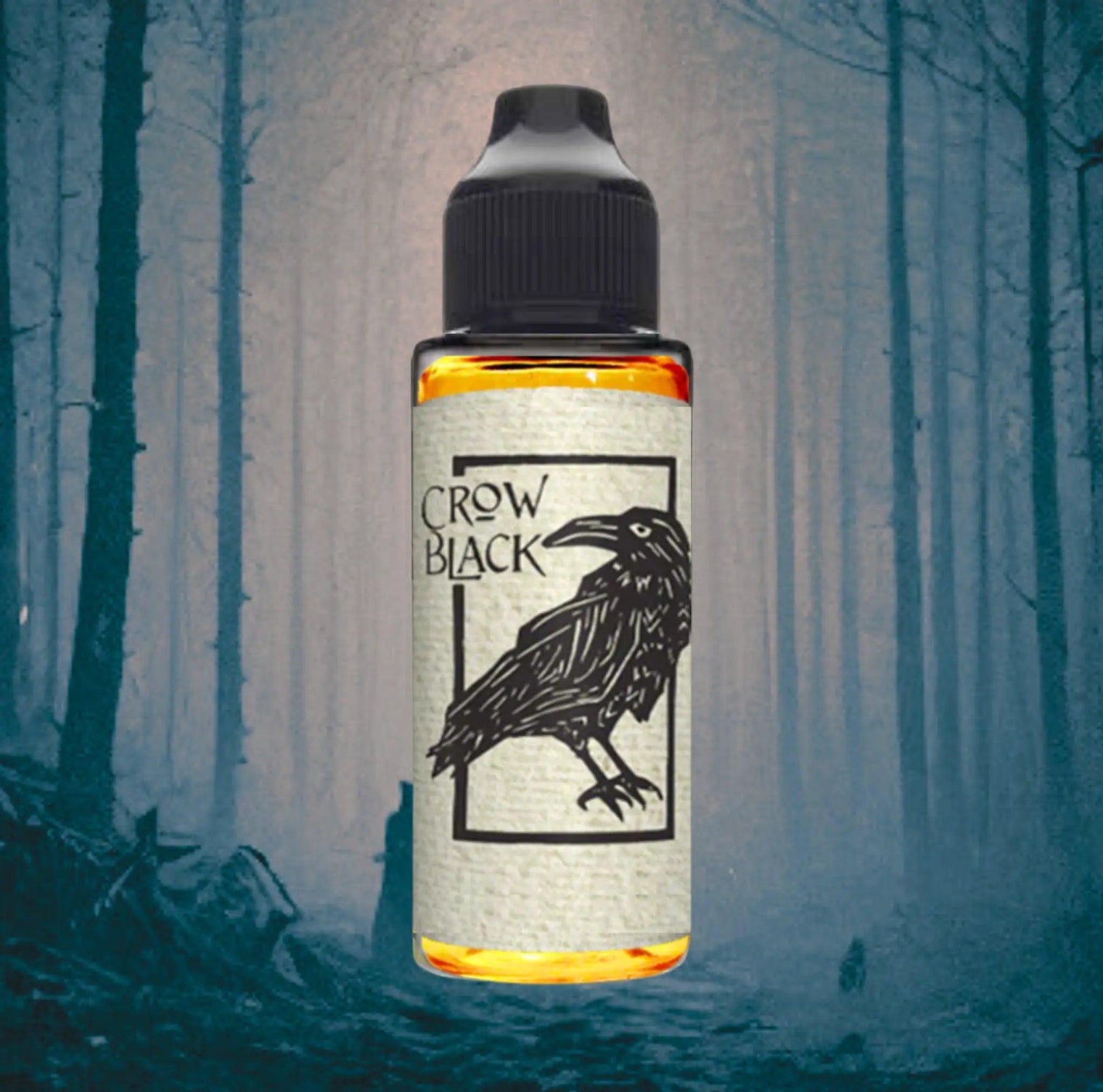 Crow Black 0mg Shortfill - The Druid's Brew