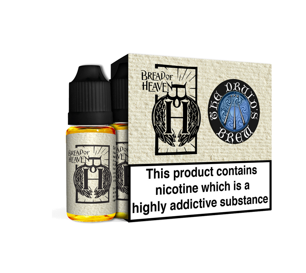 Bread of Heaven- 18mg for short fill top up. Contains Nicotine