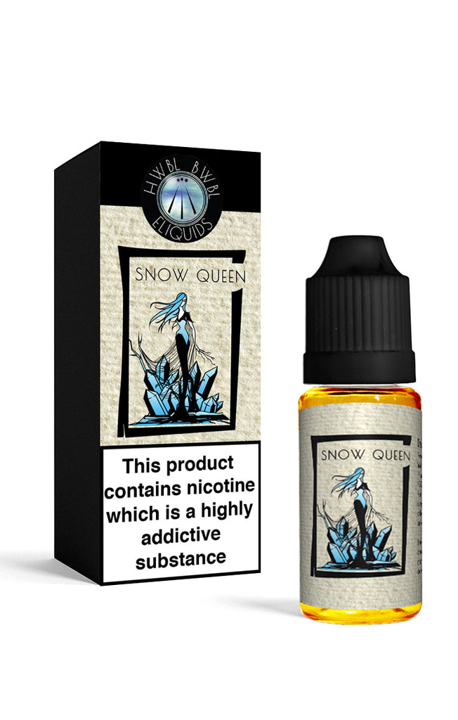 Snow Queen- 18mg for short fill top up Contains Nicotine